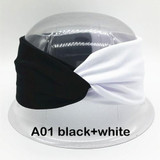 Patchwork Turban Headbands for Women Twist Stretch Hairbands Sport Headband Yoga Headwrap Head Band Bandana Girls Hair Accessory