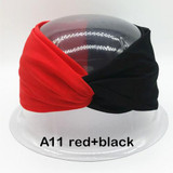 Patchwork Turban Headbands for Women Twist Stretch Hairbands Sport Headband Yoga Headwrap Head Band Bandana Girls Hair Accessory