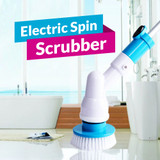 Electric spin scrubber