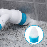 Electric spin scrubber