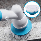 Electric spin scrubber
