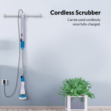 Electric spin scrubber