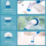 Electric spin scrubber