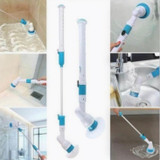 Electric spin scrubber