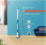 Electric spin scrubber
