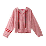 PASS Women Sweatshirt Hoodie 2018 Harajuku Kawaii Hooded Long Sleeve Cotton Loose Crop Top Sweatshirt Korean Hoodies