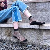 Party Hollow out sexy pantyhose female Mesh black women tights stocking slim fishnet stockings club party hosiery TT090