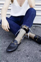 Party Hollow out sexy pantyhose female Mesh black women tights stocking slim fishnet stockings club party hosiery TT090
