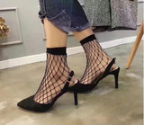Party Hollow out sexy pantyhose female Mesh black women tights stocking slim fishnet stockings club party hosiery TT090