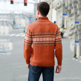 2017 Winter New Men'S Pullovers Mens Casual Knitted Thick Christmas Snow Sweater Male Slim Fit Wool Sweater Mens Brand SWT19