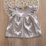 2017 Toddler Kids Baby Flower Girls Summer Dress Princess Sleeveless Party Wedding Tutu Dresses 0-24M
