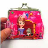 New Sofia/Snow White Princess Coin Purse kids wallet Girls Kids money bag