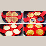 New Silicone Pancakes Mold Omelette Mould Pancake Molds Silicone Forms Egg Ring Maker Kitchen Silicone egg pancake mold