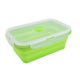 New Silicone Collapsible Portable Bento Box Bowl Lunch Bento Boxes Folding Food Container Lunchbox Eco-Friendly