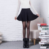 New short skirts womens 2016 new style casual vintage girls skirts for school red pleated mini skater skirt high waist plus size