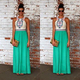 New Sexy Women Summer Long Maxi BOHO Evening Party Dress Beach Dresses Sundress
