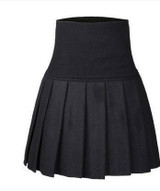 New Sexy Women Skirt Fashion Fall Winter Skirts Plus Size XL High Waist Skirt Black Skater Skirt For Women