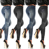 NEW Sexy Women Jean Skinny Jeggings Stretchy Slim Leggings Fashion Skinny Pants