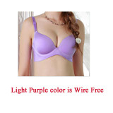 New Sexy Seamless Bra Gather Adjustable Women Bra Seamless Underwear Push Up Bra Brand Support Wholesale 2016