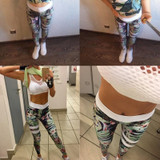New Sexy Print Fitness Leggings Women High Waist Legging Workout Pants Fitness Clothing For Female Quick Dry Sporter Leggings