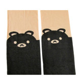 New Sexy Girl's Pantyhose Design Pattern Printed Tattoo Stockings Cat shape 4 Style Sheer Pantyhose Mock Stockings Tights