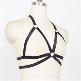 New Sexy Body Bondage Harness Lingerie Elastic Hollow Cupless Bra Burlesque Fetish Harness Belt Women Gothic Corset Bustiers