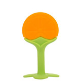 New Safety Fruit Shape Baby Teether Baby Teething Toys Food Grade Silicone Teether Baby Dental Care Strengthening Tooth Training