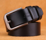 FUNTEKS 100% cowhide genuine leather belts for men luxury brand designer men's pin buckle belt men high quality FUNTEKS 100% cowhide genuine leather belts for men luxury brand designer men's pin buckle belt men high quality