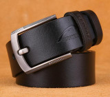 FUNTEKS 100% cowhide genuine leather belts for men luxury brand designer men's pin buckle belt men high quality FUNTEKS 100% cowhide genuine leather belts for men luxury brand designer men's pin buckle belt men high quality