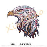 Funny 3D Horse Clothes Patch Stickers for Tops T-shirts Household Iron on Transfers DIY Decoration Appliqued for Tote Curtain