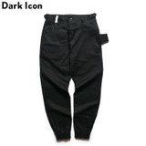Front Buttons Harem Pants Men 2017 New Fashion Camouflage Hipster Men's Pants Camo Hip-hop Trousers Full Length