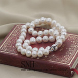 Freshwater Natural Pearl Necklace Women fine pearl necklace Jewelry Pearl 925 sterling silver necklace Cultured Genuine Pearl