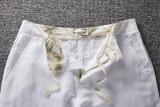 French Style Brand Casual Short Men Summer Linen Shorts Men Cotton Comfortable and breathable Mens Shorts Bermuda masculina Male