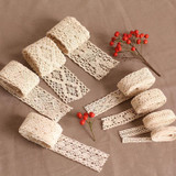 Freeshipping 10yard/lot random cotton lace Fabric/clothing materials textiles lace DIY