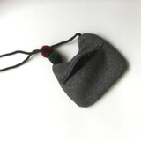 JC KIDS Baby Girls Korean Style Cute Cat Shap Bag Kids Fashion Cotton Coin Purse Children Accessories