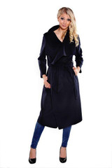 JAZZEVAR 2016 new spring fashion/Casual women's wool blend Trench Coat long Outerwear loose clothes for lady good quality JAZZEVAR 2016 new spring fashion/Casual women's wool blend Trench Coat long Outerwear loose clothes for lady good quality