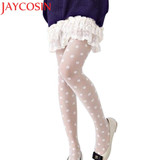 JAYCOSIN Polka Dot Tights Women Lace Pantyhose Drop Shipping