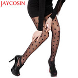 JAYCOSIN Polka Dot Tights Women Lace Pantyhose Drop Shipping