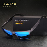 JARA Men's Aluminum Polarized Mens Sunglasses Mirror Sun Glasses Square Goggle Eyewear Accessories For Men Female 6560 JARA Men's Aluminum Polarized Mens Sunglasses Mirror Sun Glasses Square Goggle Eyewear Accessories For Men Female 6560