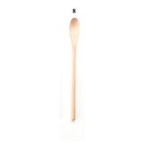 Japanese Tableware Long Handle Wooden Coffee Stirring Spoon Stir Bar Spoon Coffee Stick