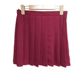 Japanese high school student girl cute kawaii classical pleated skirt Macaron color cosplay high waist school uniform skirt