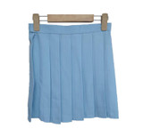 Japanese high school student girl cute kawaii classical pleated skirt Macaron color cosplay high waist school uniform skirt