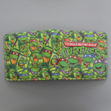 Japanese Cartoon Wallet Short Leather TMNT Wallet Tortoise Movie Purse Men Bifold Green Wallet For Teenager Boys Girls Game Bag Japanese Cartoon Wallet Short Leather TMNT Wallet Tortoise Movie Purse Men Bifold Green Wallet For Teenager Boys Girls Game Bag