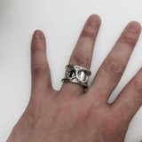 Japanese Anime Dragon Ball COSPLAY Ring Black Son Goku Gokou Time Ring For Christmas Gifts Free Shipping