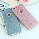 JAMULAR Ultra Thin Glitter Bling Cover Case For iPhone 6 6S 7 Plus 5s SE Soft Silicone Phone Cases for iPhone 7 8 Plus X Covers