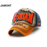 JAMONT Summer Fashion Embroidered Baseball Caps Cotton Adjustable Casual Unisex Baseball Cap Hats 2017 Women Men Leisure Caps