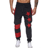 Jamickiki Brand Harem Pants Men 2016 New Fashion Mens Bodybuilding Star Printing Long Length Sportswear Sweatpants High Quality
