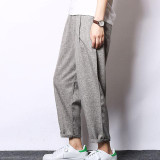Jamickiki Brand Clothing 2016 Fashion Pantalon Homme Baggy Cotton and Linen Low-Crotch Trousers Men  Sportswear Harem Pants