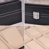 BOBO BIRD Leatherette Wrist Watch Display Organizer Storage Case Box