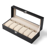 BOBO BIRD Leatherette Wrist Watch Display Organizer Storage Case Box